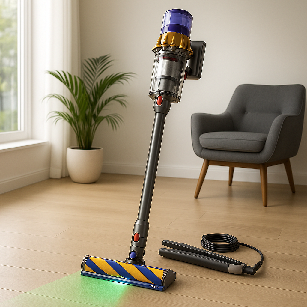 Aspirateur Dyson V15 Detect Absolute – L’Intelligence au Service du Nettoyage Parfait