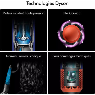 Fer multistyle DYSON Airwrap i.d. Cheveux Raides à Ondulés – Céramique / Topaze
